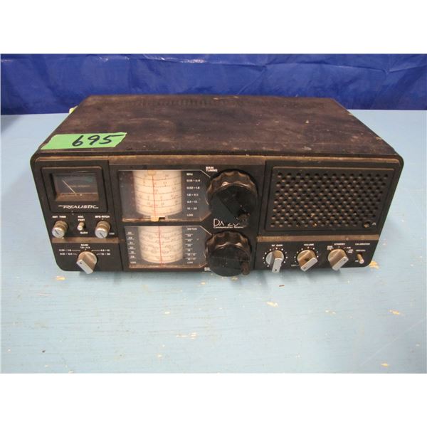 realistic d x-200 communication receiver