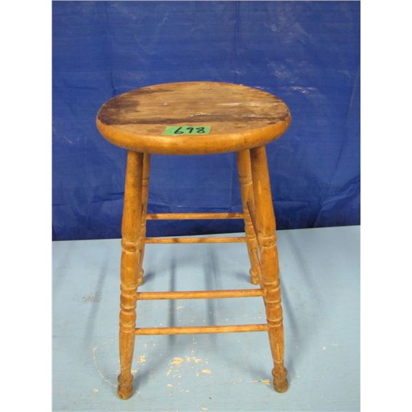 wooden stool