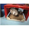 Image 5 : small space heater, drill, welding helmet, lightbox