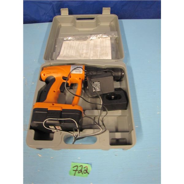 24 volt cordless drill- works