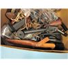 Image 2 : lot of two boxes with Wheels, spotlight, various electrical etcetera
