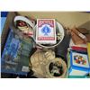 Image 3 : box with buttons, toy horse, toy tractors etcetera