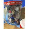 Image 9 : box with buttons, toy horse, toy tractors etcetera