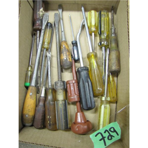 assorted screwdrivers