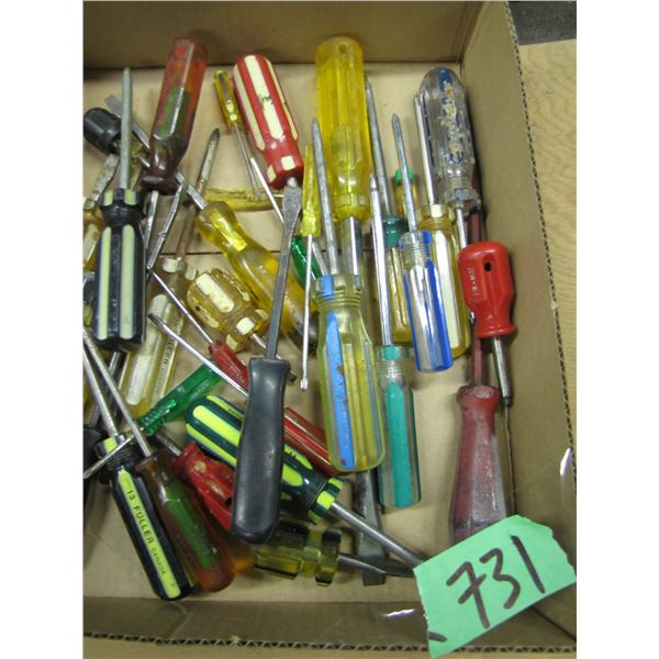 assorted screwdrivers