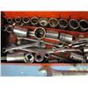 Image 4 : metric wrenches, half-inch drive sockets and quarter Drive