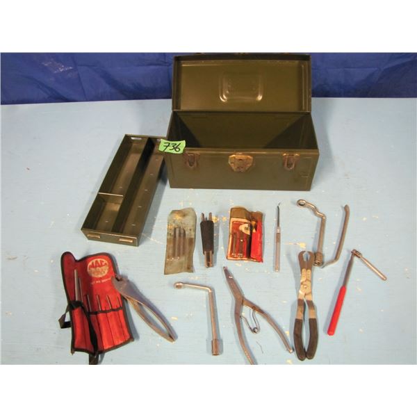 specialty tools including Mac roll pin punches