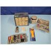 Image 1 : small cabinet with assorted Nuts and Bolts, stud finder, etcetera