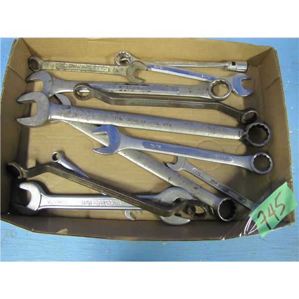 open end and box end wrenches