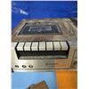 Image 2 : end table, cassette deck, 3 speakers, classic car card set