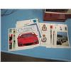 Image 8 : end table, cassette deck, 3 speakers, classic car card set