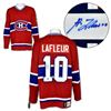 Image 1 : GUY LAFLEUR SIGNED CANADIENS JERSEY (AJ SPORTS)
