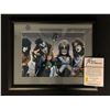 Image 2 : KISS BAND SIGNED 8X10 FRAMED PHOTO (RA COA)