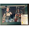 Image 2 : AXL ROSE & SLASH DUAL SIGNED 8X10 FRAMED PHOTO (RA COA)