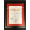 Image 1 : HOME ALONE CAST SIGNED SCRIPT COVER FRAMED (RA COA)