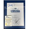 Image 2 : DAN AYKROYD & JOHN BELUSHI DUAL SIGNED SCRIPT COVER FRAMED (RA COA)
