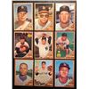 Image 1 : 1962 TOPPS BASEBALL CARD LOT