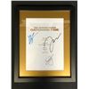 Image 1 : THE HUNGER GAMES Catching Fire CAST SIGNED SCRIPT COVER FRAMED (RA COA)