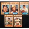 Image 1 : 1962 TOPPS BASEBALL CARD LOT