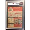 Image 2 : 1953 TOPPS #104 YOGI BERRA (6.5 ENM+)