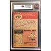 Image 2 : 1953 TOPPS #227 MORRIS MARTIN (6 ENM)