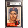 Image 1 : 1953 TOPPS #280 MILT BOLLING Rookie Card (6 ENM)