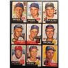 Image 1 : 1953 TOPPS BASEBALL CARD LOT