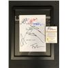 Image 2 : THE GODFATHER PART III CAST SIGNED SCRIPT COVER FRAMED (RA COA)