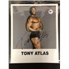 Image 1 : TONY ATLAS SIGNED 8X10 PROMO PHOTO