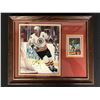 Image 1 : CAM NEELY SIGNED PHOTO/ TRADING CARD FRAMED DISPLAY