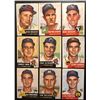 Image 1 : 1953 TOPPS BASEBALL CARD LOT