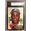 Image 1 : 1953 TOPPS #1 JACKIE ROBINSON (4 VGE)