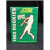 Image 1 : 1992 SCORE ROOKIES 40 GLOSSY BASEBALL CARDS
