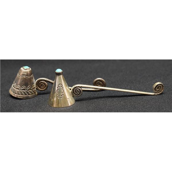 NAVAJO INDIAN CANDLE SNUFFER