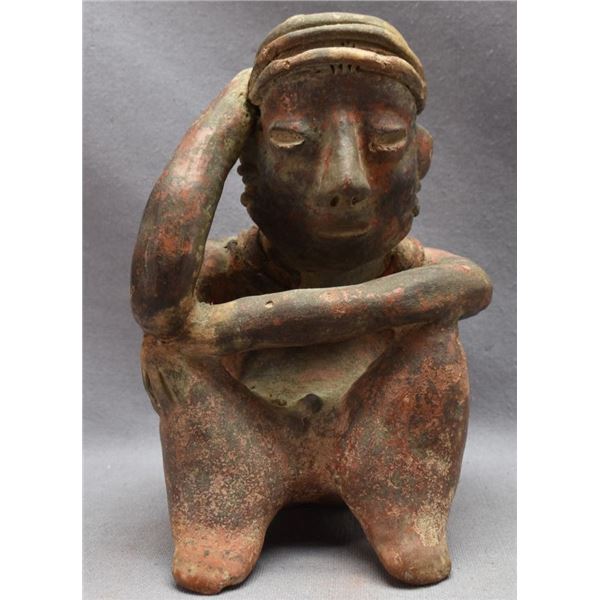 PRE COLUMBIAN POTTERY FIGURE