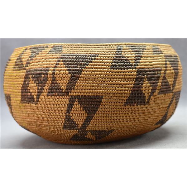 MAIDU INDIAN BASKETRY BOWL