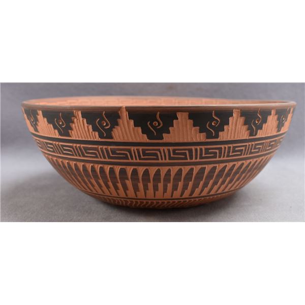 NAVAJO INDIAN BOWL (SYLVIA JOHNSON)
