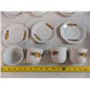Image 5 : Vintage 20pc German Dining Set - MINT - Teapot, Cup and Saucer, Cream, Sugar, etc Schirnding Bavaria