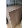 Image 3 : filing cabinet, 4 drawer (brown - No key)