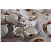 Image 5 : 50 piece “Cottage Rose” Woods and sons ceramic dinnerware