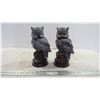 Image 1 : (2) ceramic owl ornaments