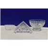 Image 3 : Crystal Glass Decanters, Candy Bowl & Napkin Holder