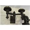 Image 2 : Vintage Cast Iron Light Fixtures
