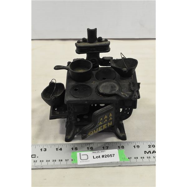 Mini Cast Iron Wood Stove Set