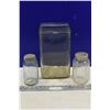 Image 1 : Vintage Glass Battery Holder + 2 Canning Jars