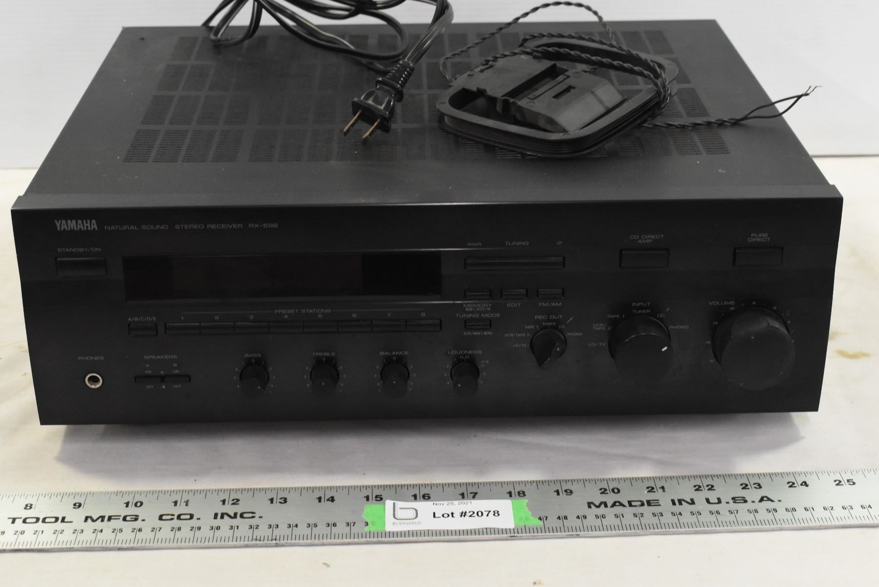 Yamaha RX596 Stereo System