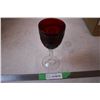 Image 3 : (8) Ruby Red Drinking Goblets - JC Penney