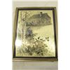 Image 2 : 2 Metallic Pictures in Frames