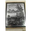 Image 3 : 2 Metallic Pictures in Frames