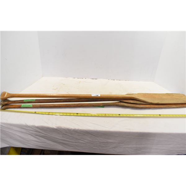 3 Wooden Paddles